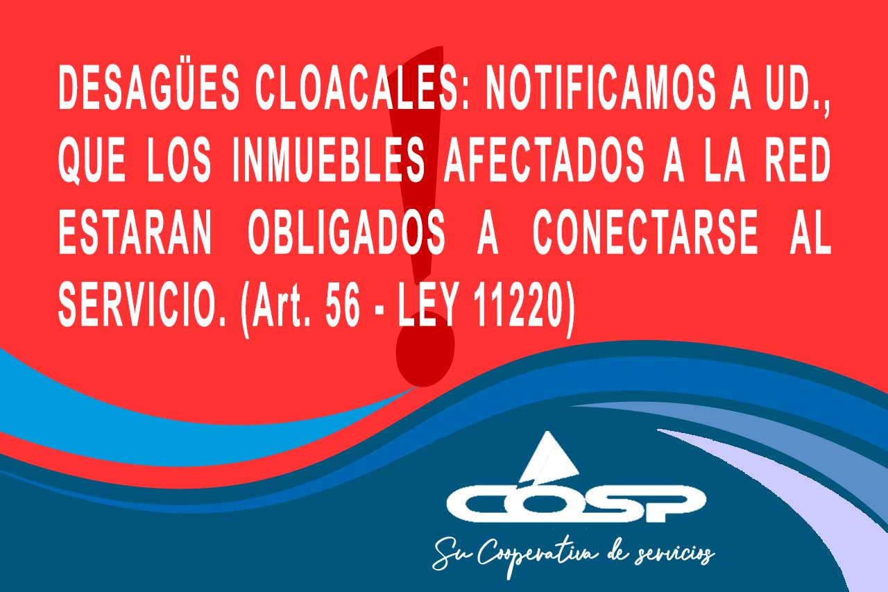 Desagües cloacales